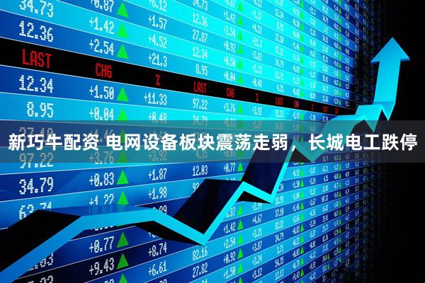 新巧牛配资 电网设备板块震荡走弱，长城电工跌停