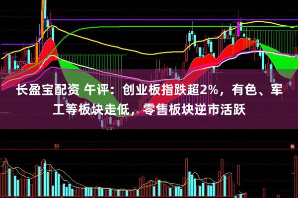 长盈宝配资 午评:创业板指跌超2%,有色、军工等板块走低,零售板块逆市活跃